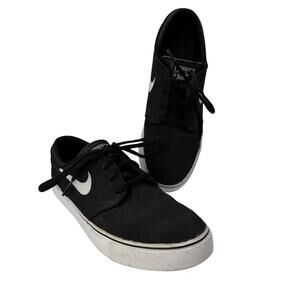 Nike SB Stefan Janoski Black White Skate Sneakers 6.5Y